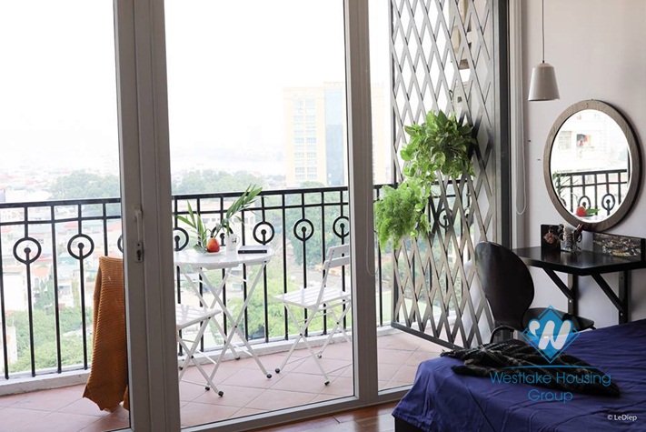A modern and beautiful apartment for rent in  Ba dinh, Ha noi